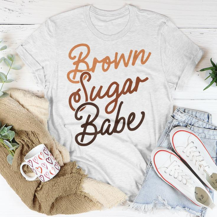 Brown Sugar Babe Proud Woman Black Melanin Pride Unisex T-Shirt Unique Gifts