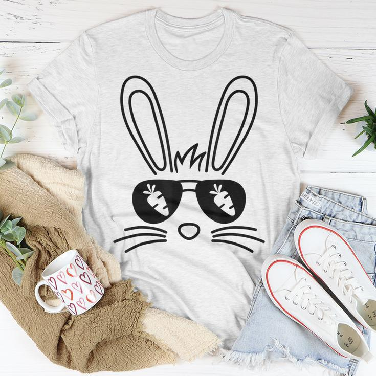 Bunny Face Easter Day Sunglasses Carrot For Boys Girls Kids Unisex T-Shirt Unique Gifts