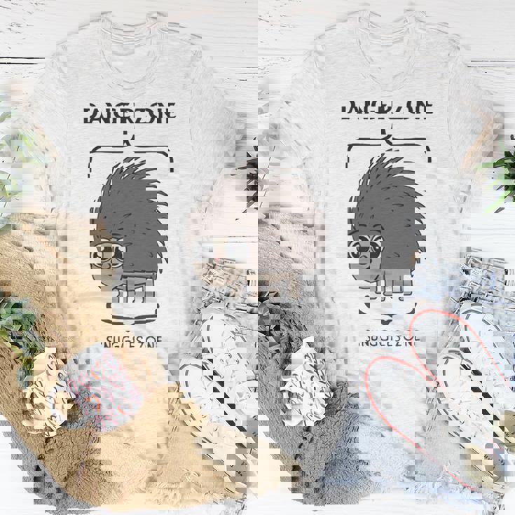 Danger Zone Snuggles Zone Unisex T-Shirt Unique Gifts