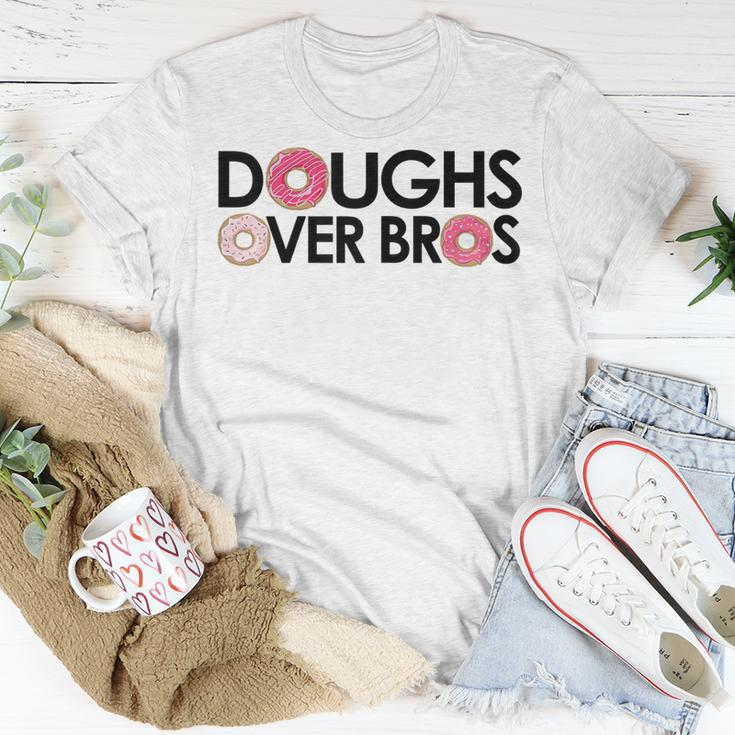 Doughs Over Bros For Donut Lovers & Pastry Chefs Gift For Womens Unisex T-Shirt Unique Gifts