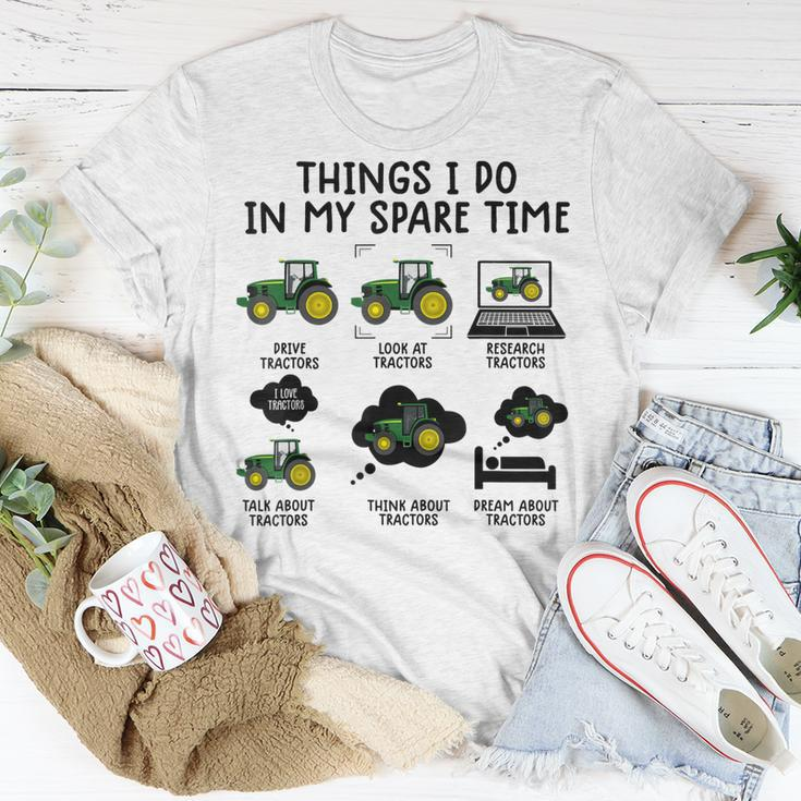 Funny Tractor Farming For Kids Farmer Toddler Unisex T-Shirt Unique Gifts