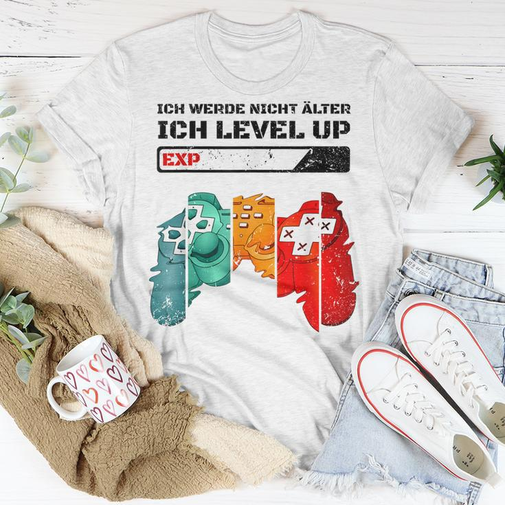 Gaming Zocken Konsole Ps5 Level Up Geburtstag Gamer Spruch V3 T-Shirt Lustige Geschenke