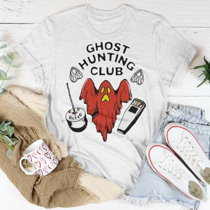 Ghost Hunting Club BaseballUnisex T-Shirt Unique Gifts