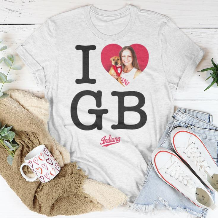 Grace Berger I Love Gb Indiana Unisex T-Shirt Unique Gifts