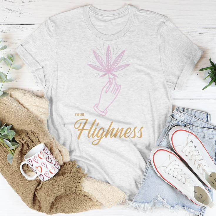 Your Highness Weed Cannabis Marijuana 420 Stoner T-Shirt Funny Gifts