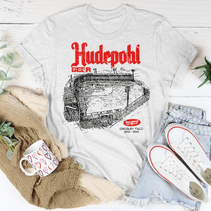 Hudepohl Beer Crosley Field Unisex T-Shirt Unique Gifts