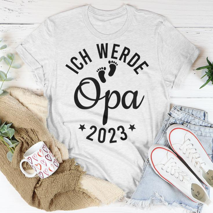 Ich werde Opa 2023 Herren T-Shirt, Humorvoll für werdende Großväter Lustige Geschenke