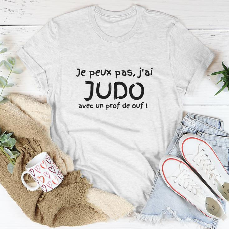 Je Peux Pas J'ai Judo T-Shirt, Weißes Shirt für Judo-Begeisterte Lustige Geschenke