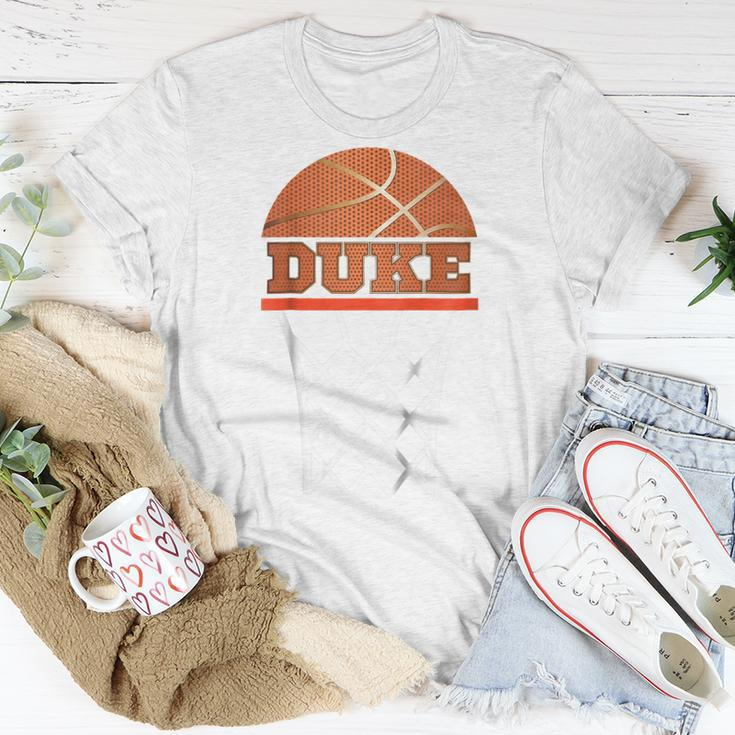 Kids Basketball Apparel | Custom Name Duke Youth GraphicUnisex T-Shirt Unique Gifts