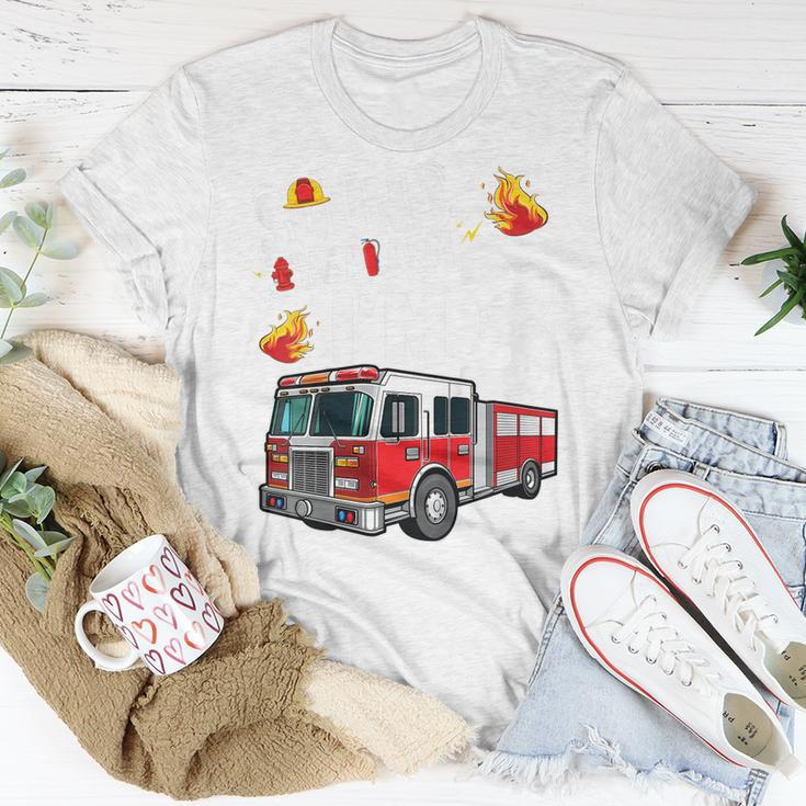 Kids Fire Truck 3Rd Birthday Boy Firefighter 3 Year Old T-Shirt Funny Gifts