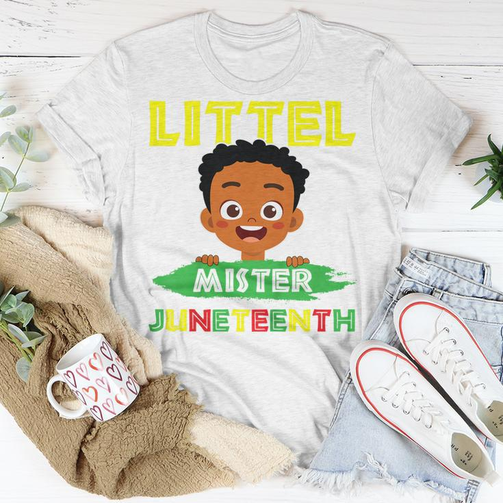 Kids Little Mister Junenth Boys Kids Toddler Baby Unisex T-Shirt Unique Gifts