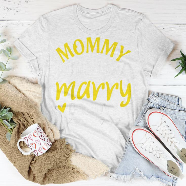 Kids Marriage Proposal Mommy Will You Marry Daddy T-shirt Funny Gifts