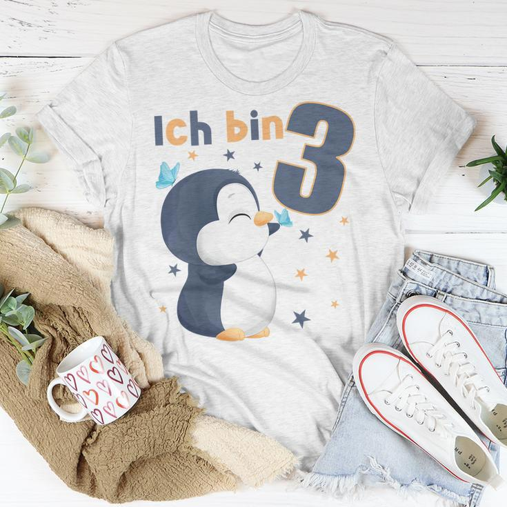 Kinder 3 Jahre Alt Ich Bin 3 Pinguine Pinguin 3 Geburtstag T-Shirt Lustige Geschenke