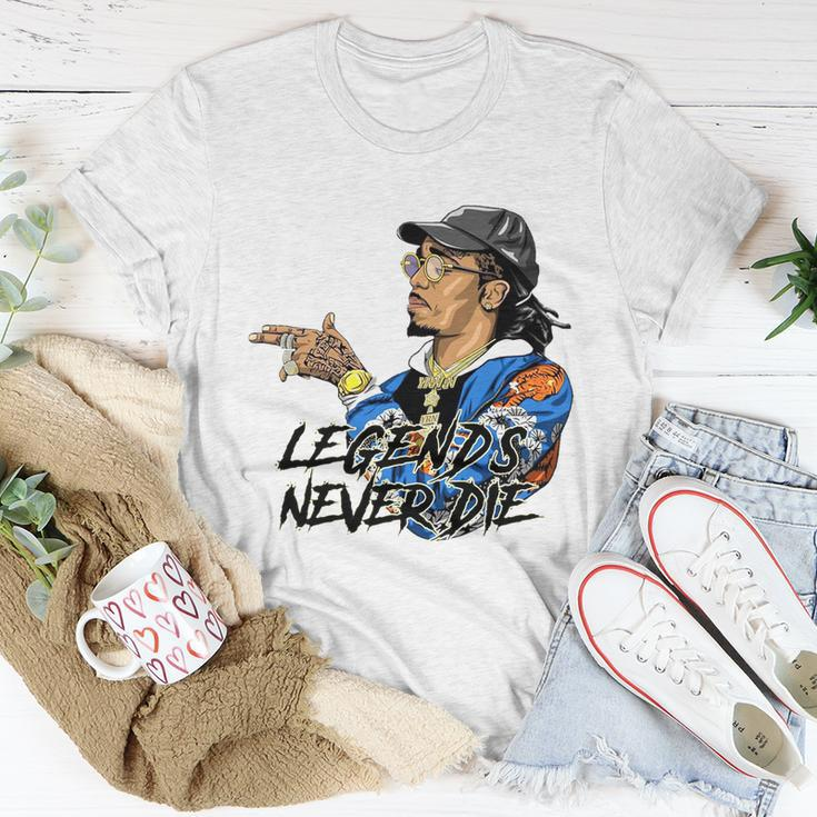 Legend Never Dies Rip Takeoff Rapper Rest In Peace V2 Unisex T-Shirt Unique Gifts