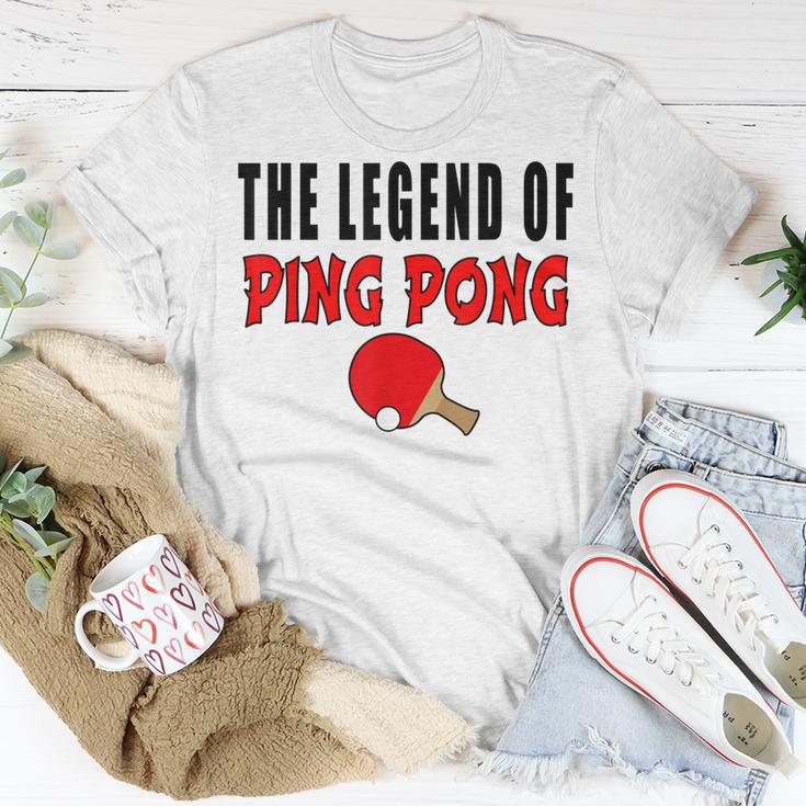 The Legend Of Ping Pong Tischtennis Lustig T-Shirt Lustige Geschenke