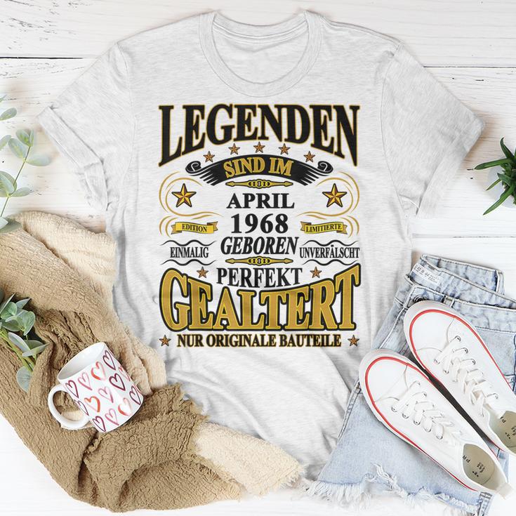 Legenden Sind Im April 1968 Geboren 55 Geburtstag Lustig T-Shirt Lustige Geschenke