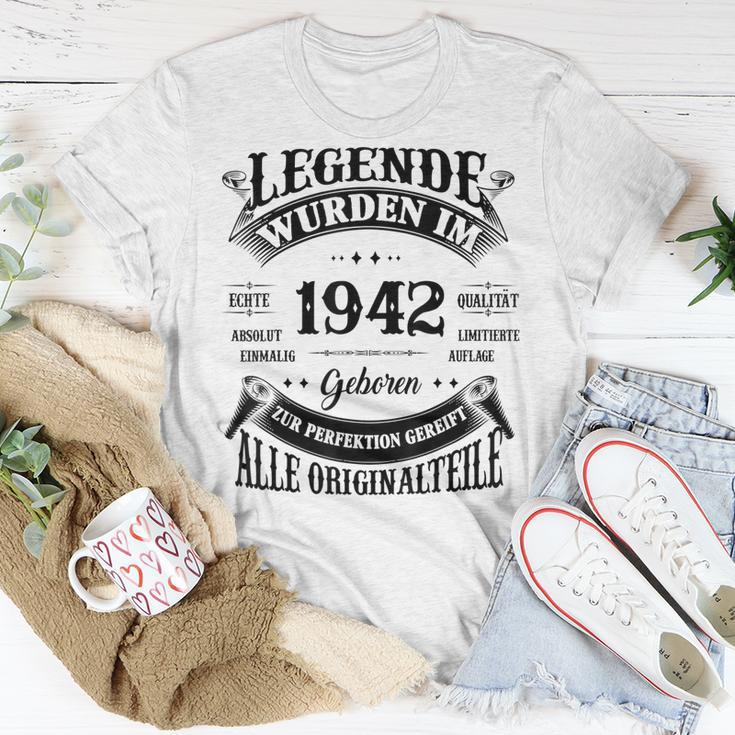 Legenden Wurden Im 1942 Geboren 81 Geburtstag 81 Jahre T-Shirt Lustige Geschenke