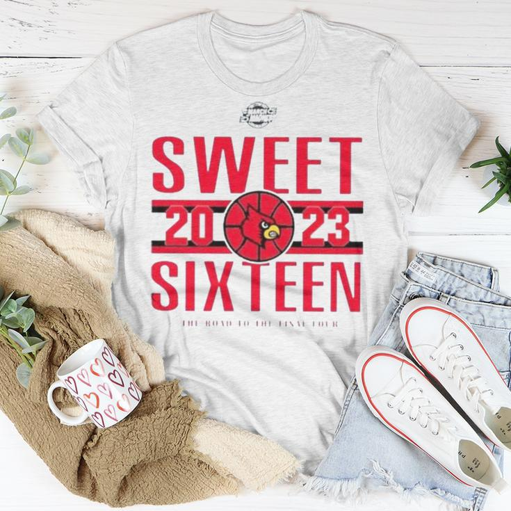 Louisville Women’S Basketball 2023 Sweet Sixteen The Road To The Final Four Unisex T-Shirt Unique Gifts