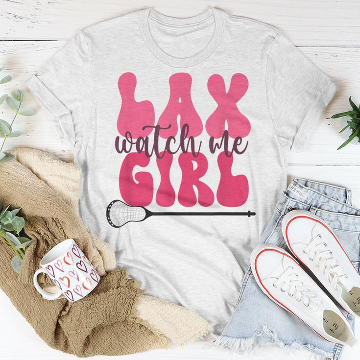 Lustiges Mädchen Lacrosse Lax Girl T-Shirt Lustige Geschenke