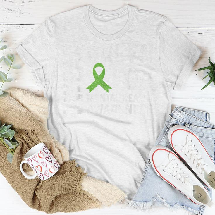 Mental Health Awareness We Wear Green Mental Health Matters Unisex T-Shirt Unique Gifts