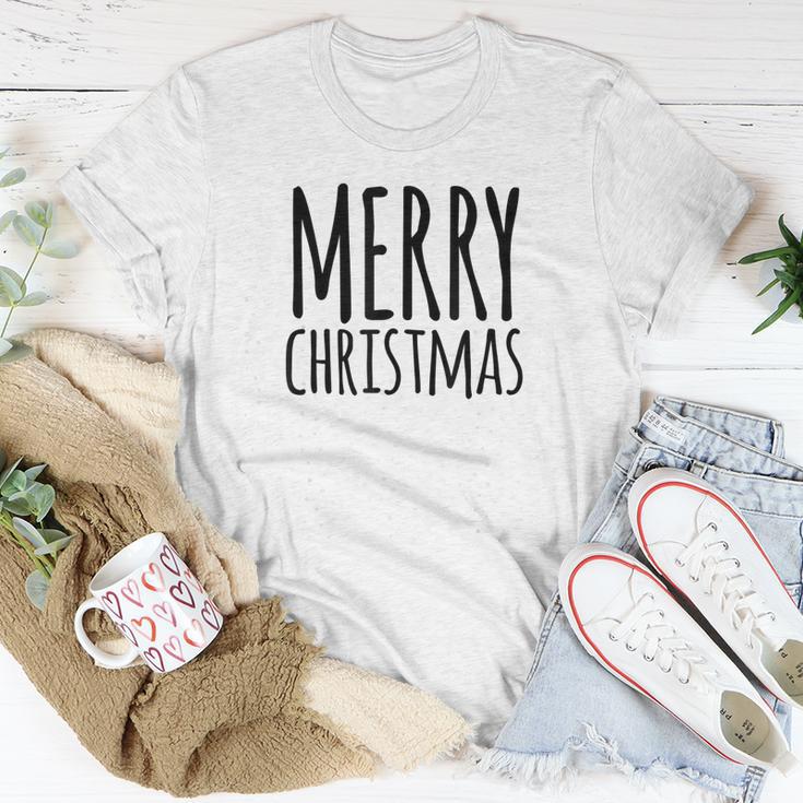 Merry Christmas Weihnachts Spruch Dekoration Damen Herren T-Shirt Lustige Geschenke