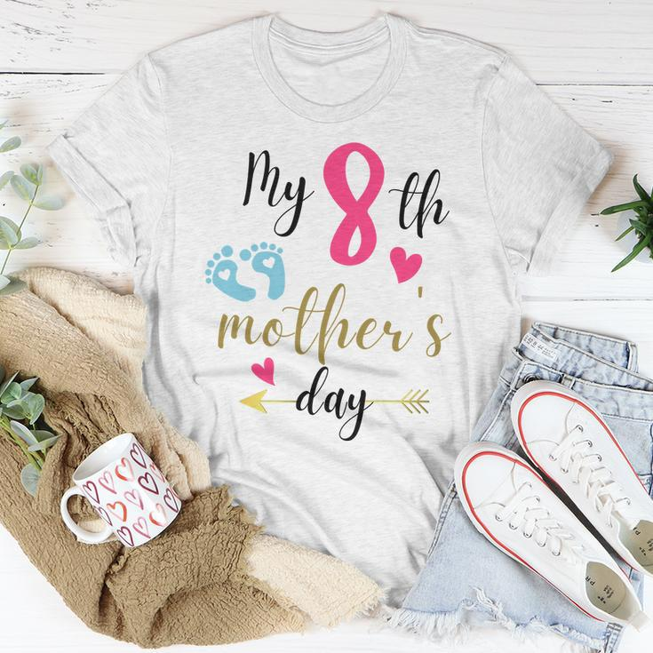 My Eighth Mothers Day Unisex T-Shirt Unique Gifts