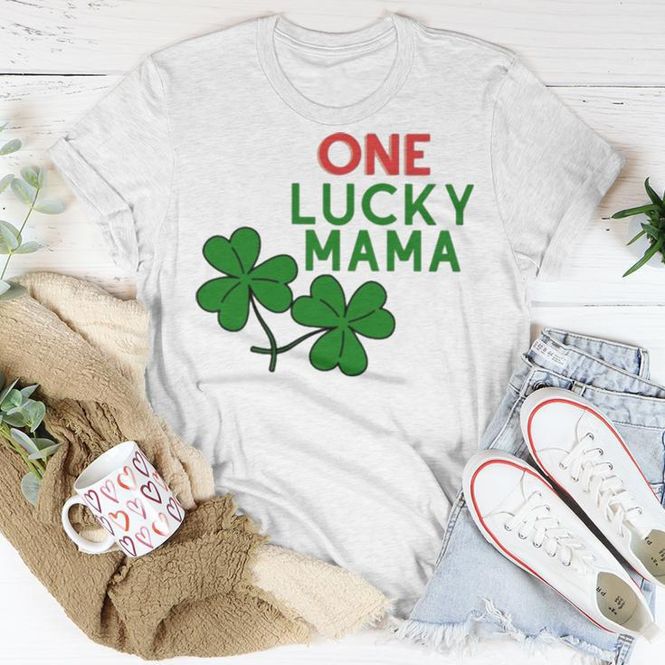 One Lucky Mama St Patricks DayUnisex T-Shirt Unique Gifts