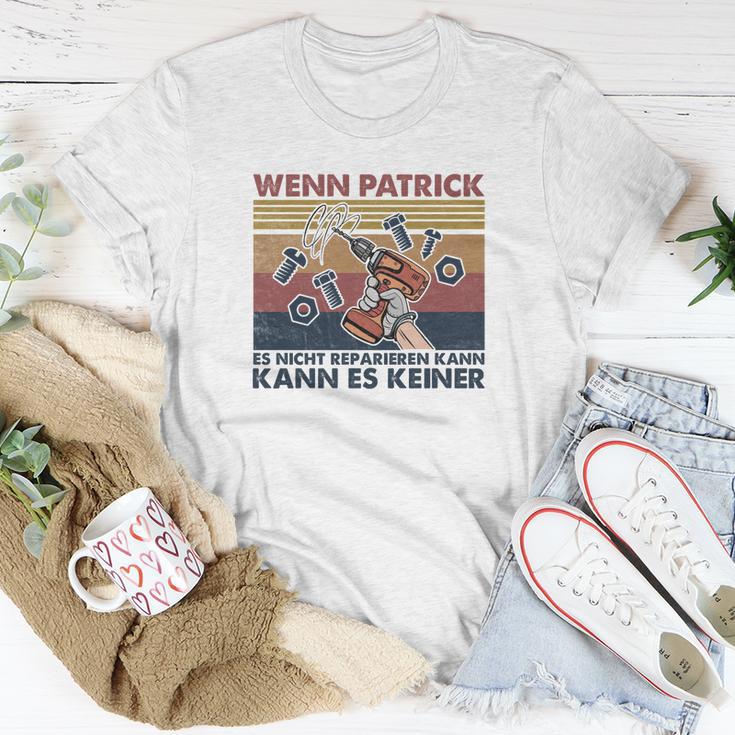 Personalisiertes Handwerker T-Shirt - Wenn Patrick es nicht reparieren kann Lustige Geschenke