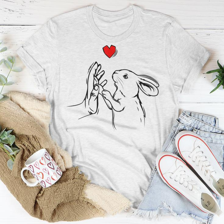Rabbit Love Bunny Funny Gift For Girls Womens Unisex T-Shirt Unique Gifts