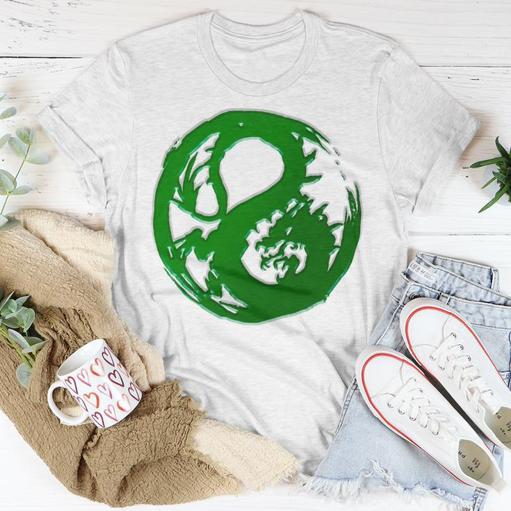 Samurai Legend Dragon Mon Green Unisex T-Shirt Unique Gifts