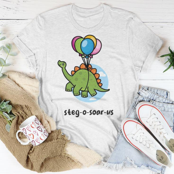 Steg O Soar Us On Light Colors Dinosaur Unisex T-Shirt Unique Gifts