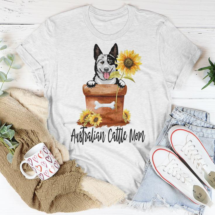 Sunflower Australian Cattle Mom Dog Lover Gifts Gift For Womens Unisex T-Shirt Unique Gifts
