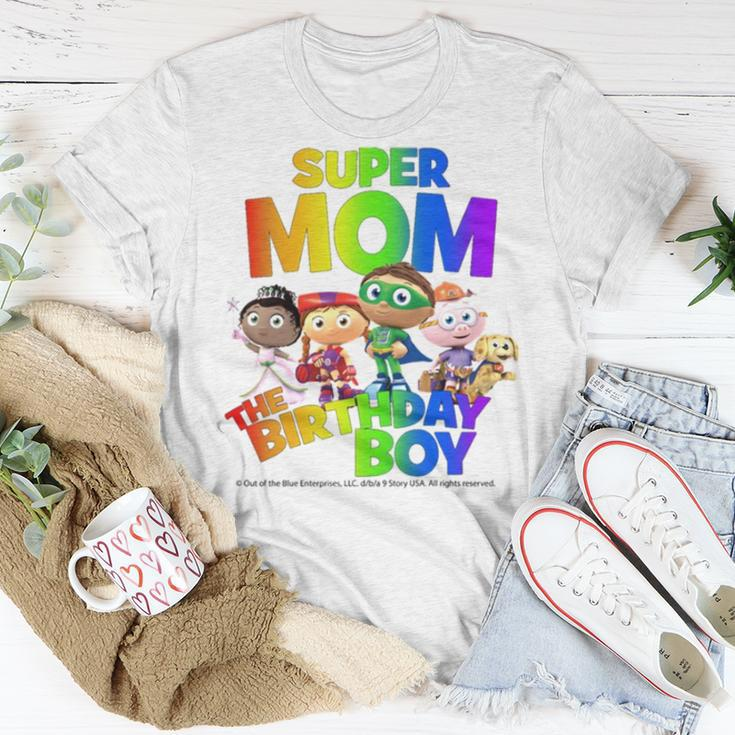 Super Mom The Birthday Boy Super Why Unisex T-Shirt Unique Gifts