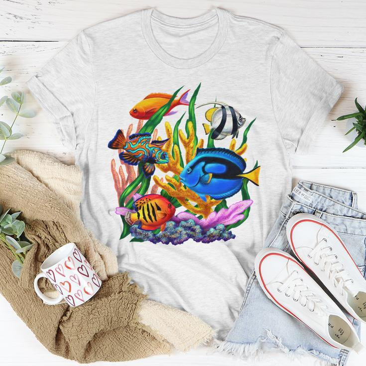 Tropical Fish V2 Unisex T-Shirt Unique Gifts