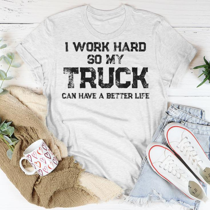 Truck Mechanic Funny Trucker Gifts For Men Diesel Gift For Mens Unisex T-Shirt Unique Gifts