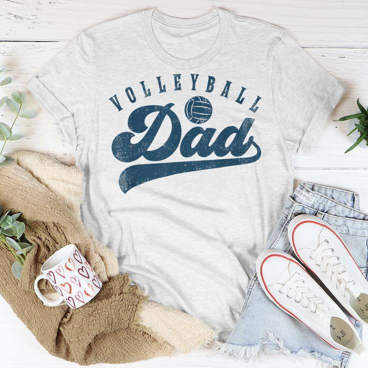 Mens Volleyball Dad Daddy Fathers Day T-Shirt Funny Gifts