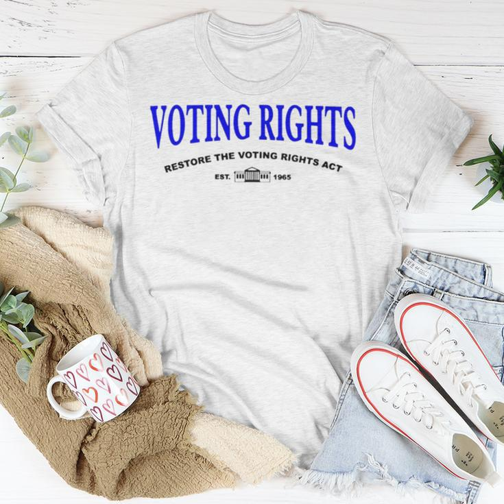 Voting Rights Restore The Voting Rights Act Unisex T-Shirt Unique Gifts