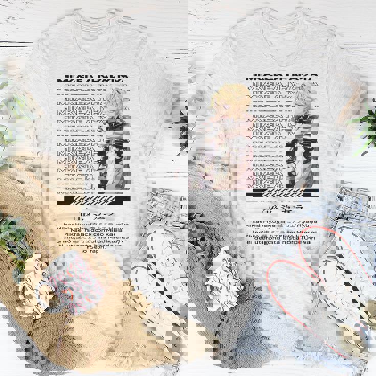 White Ver Mikaela Hyakuya Seraph Of The End Unisex T-Shirt Unique Gifts