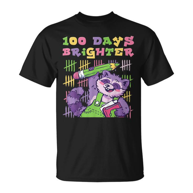 100 Days Brighter First Grader 100 Days Of School T-shirt