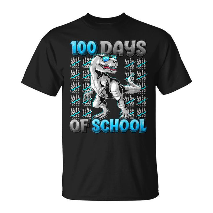 100 Days Of School Trex 100 Days Smarter 100Th Day Of School T-shirt