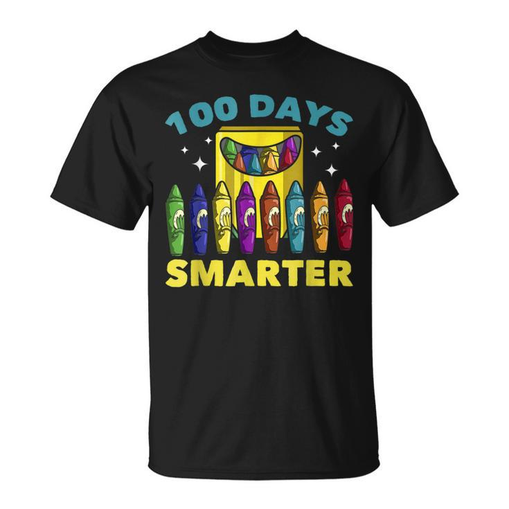 100 Days Smarter 100Th Day Of School 100 Days Of School T-shirt
