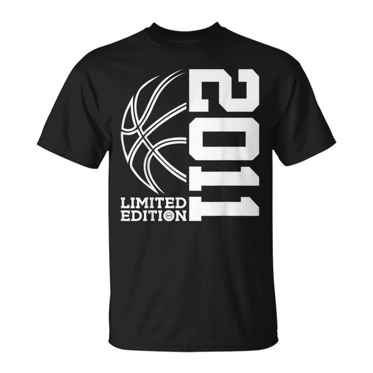 12Th Birthday Basketball Limited Edition 2011  Unisex T-Shirt