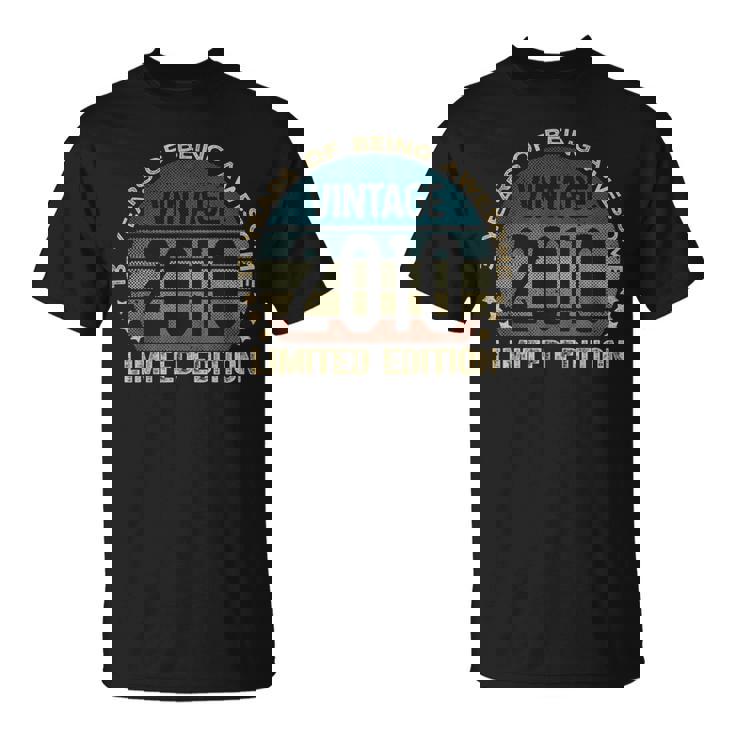 13Th Birthday 13 Year Old Limited Edition Gifts Vintage 2010  Unisex T-Shirt