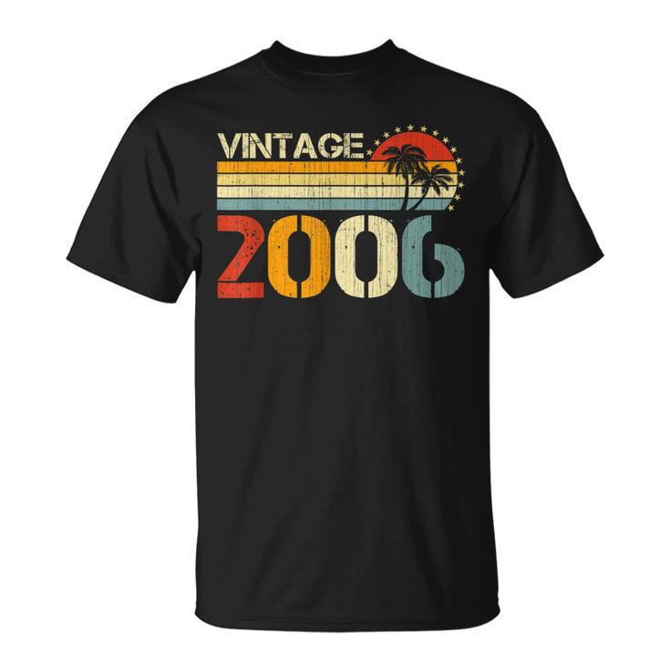 17Th Birthday Vintage 2006 Limited Edition 17 Year Old T-Shirt