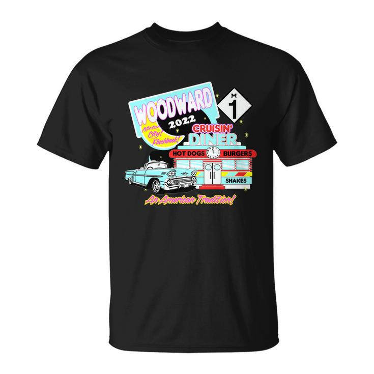 2022 Woodward Drive In Diner Cruise Unisex T-Shirt