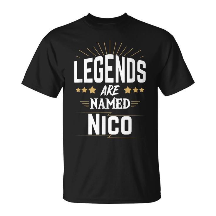 Legenden Heißen Nico  Unisex T-Shirt