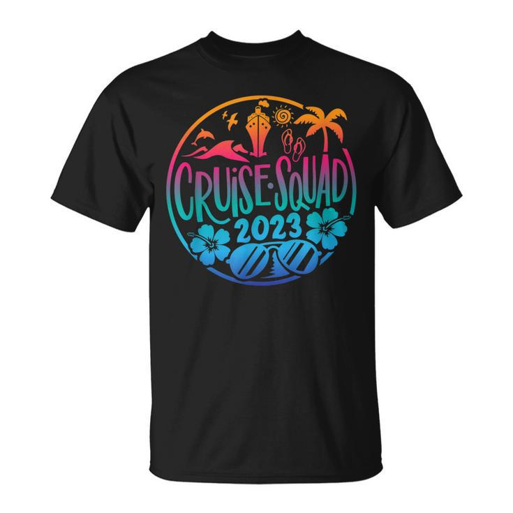 2023 Cruise Squad Vacation Beach Matching Group T-shirt - Thegiftio