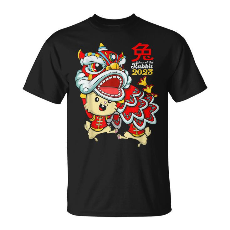 2023 Year Of The Rabbit Chinese New Year Zodiac Lunar Bunny T-shirt
