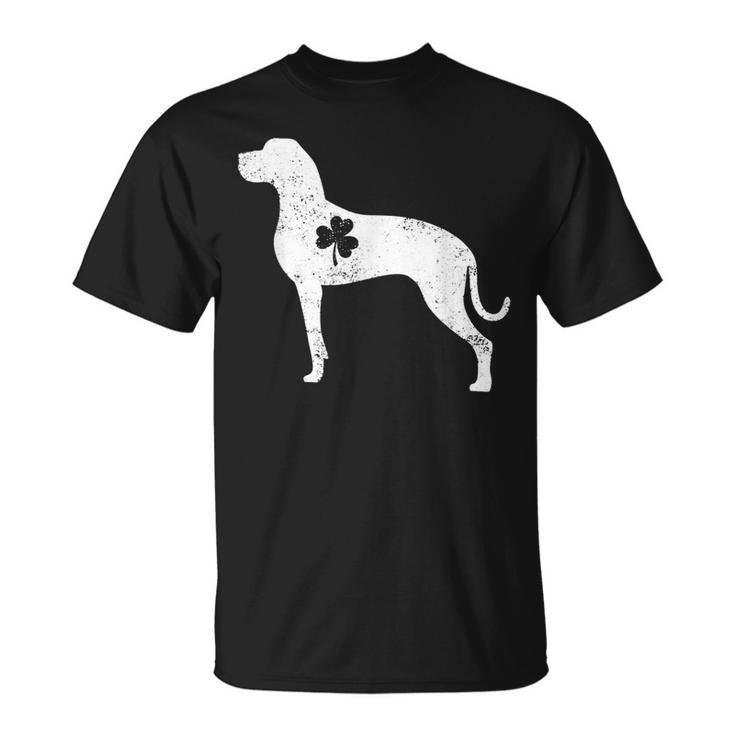 Great Dane Shamrock T  Dog Lover St Patricks Day Gifts  Unisex T-Shirt