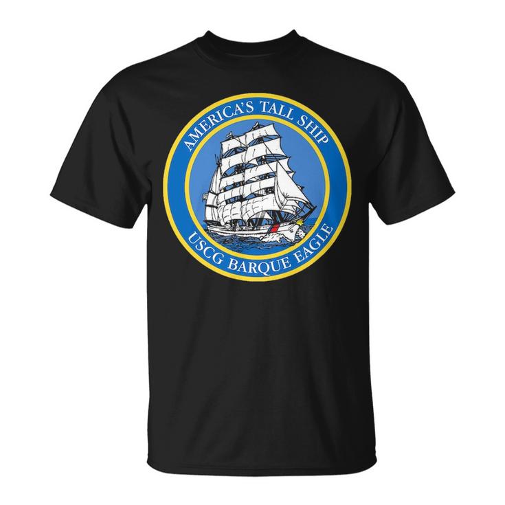 Coast Guard Barque Eagle Shield Unisex T-Shirt